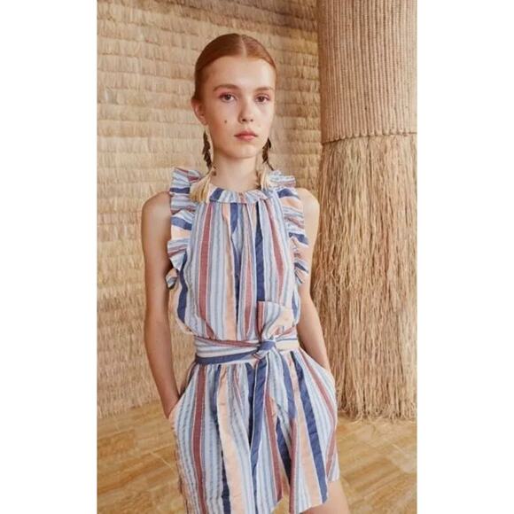 Ulla Johnson Pants - Ulla Johnson Martim Shorts in Sky